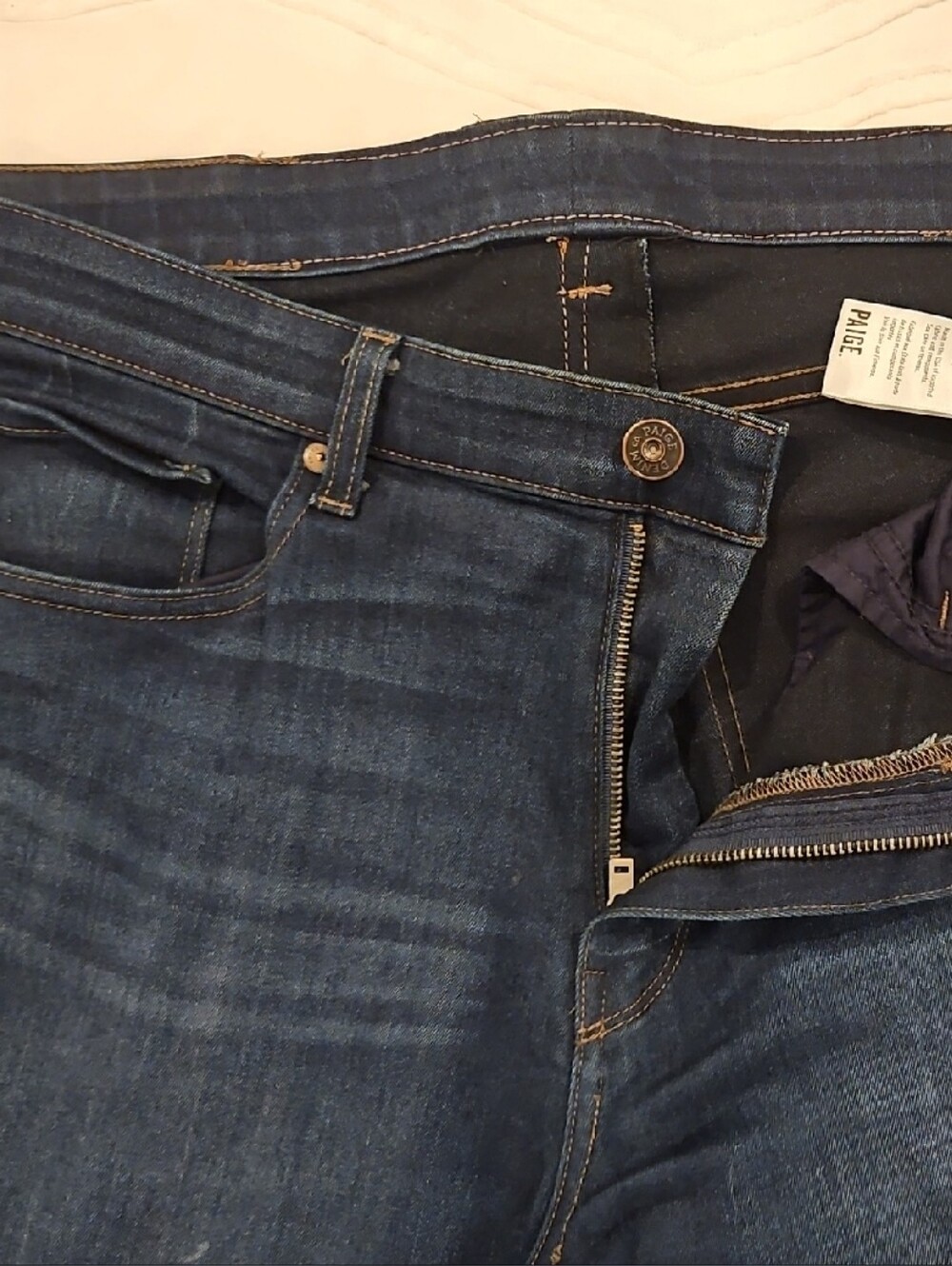 Men's Paige Lennox Dark Blue Jeans